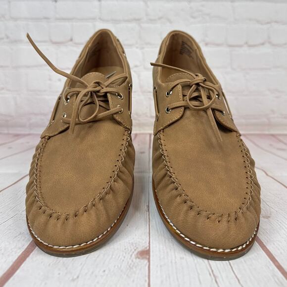 Tommy Bahama Nahara Cognac Boat Loafers Women’s Size 10M - Picture 5 of 12